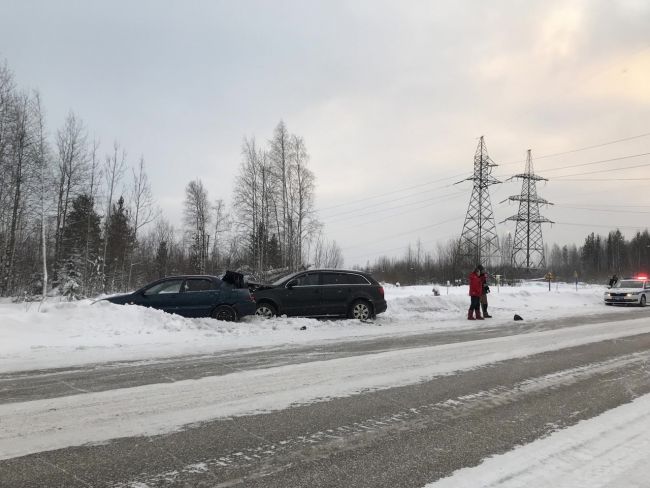 на автодороге Ухта – Сосногорск