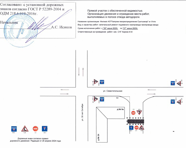 в Ухте будет перекрыт проезд для транспорта
